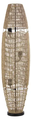 Produktbild von HOME DELUXE Stehlampe aus Jute KIKO - Natur | Standlampe Standleuchte Bodenlampe