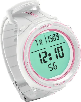 Immagine prodotto di Computer subacqueo e orologio Cressi GOA, colore: rosa/bianco