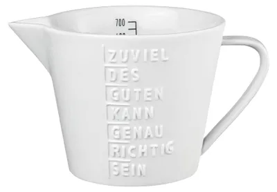 Produktbild von Räder Messbecher groß 700ml Zuviel des Guten...