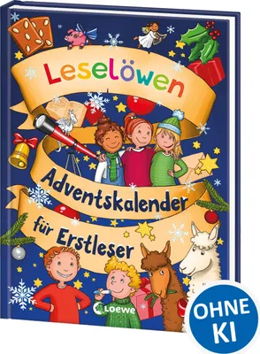Produktbild von Leselöwen-Adventskalender für Erstleser