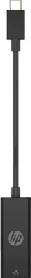 Zdjęcie produktu dla HP Przejściówka USB-C na RJ45 G2, Przewodowa, USB Type-C, Ethernet, Czarny