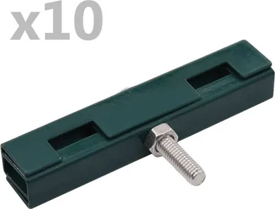 Produktbild von Cloris Designermöbel U-Mattenverbinder 10 Sets Grün 2024 Neu