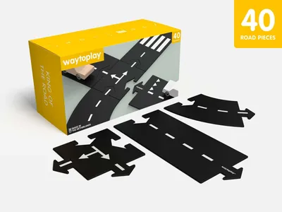 Obrázok produktu pre waytoplay King of the Road, Detská pretekárska dráha, Čierna