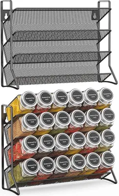 Produktbild von Kompakter Kräuterständer für 24 Töpfe, Küchenorganisator
