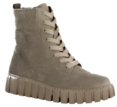 Produktbild von Gabor 801602001 Damenschuhe, Stiefelette, Leder, Kieser (Beige), Wechselfußbett - Damenschuhe Modische Stiefelette / Boots, Beige, leder (dreamvelour)
