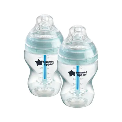 Obrázek produktu pro Kojenecká lahev, ANTI-COLIC, pomalý průtok, 0+, 260 ml, 2ks