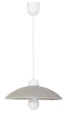 Produktbild von Rabalux 1408 Pendelleuchte 1 Spot Cupola range, E27, grau, rund, Standard, ø325mm
