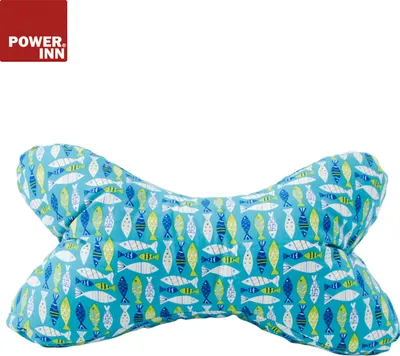 Produktbild von POWER INN Leseknochen | Türkis | Nackenkissen | Reisekissen
