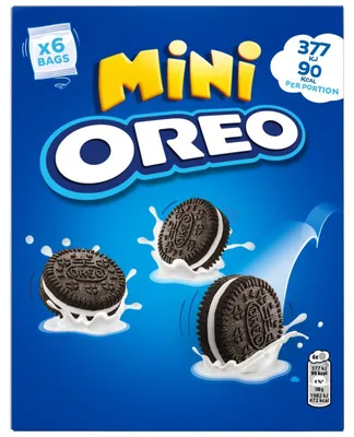 Produktbild von Oreo Mini Kakaokekse mit Vanillegeschmack-Füllung 114 g