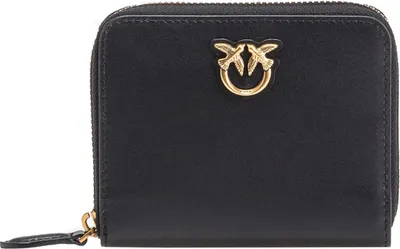 Produktbild von PINKO Damen Portemonnaies 100249A0F1-Z99Q Farbe: Schwarz Größe: Einheitsgröße