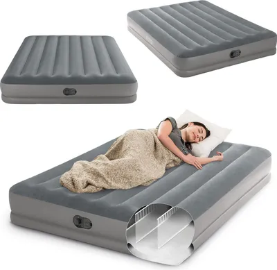Zdjęcie produktu dla Intex 64114 Dmuchany materac Dura-Beam Prestige Queen 203x152 cm