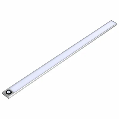 Produktbild von MasterLED LED-Unterbauleuchte 80 cm mit PIR-Bewegungsmelder, USB, 4 W, Silber