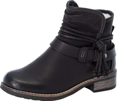 Produktbild von Rieker 94689-00 Schuhe Damen Stiefeletten Boots Warmfutter, Größe:36 EU, Farbe:Schwarz