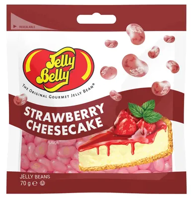 Image de Jelly Belly Cheesecake à la fraise 70 g