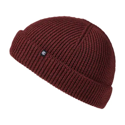 Produktbild von Enter the Complex® Fisherman Beanie, Fischermütze, 100% Merino Wolle, Rippstrick, Maroon, One Size