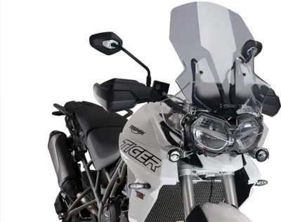 Immagine prodotto di Cupolino PUIG touring fumè chiaro per Triumph tiger