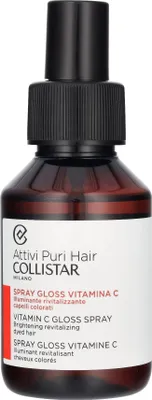 Produktbild von Collistar Spray Gloss Vitamina C, Haarspray, Frauen, Alle Haare, Gefärbtes Haar, Stumpfes Haar, 100 ml, Farbschutz, Glanz, Spraydose