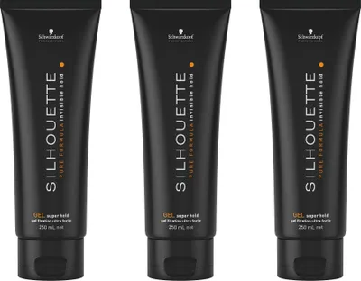 Produktbild von Silhouette Super Hold Gel 3x250 ml