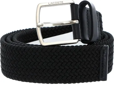 Image de LACOSTE ceinture Casual Men Belt W100 Noir