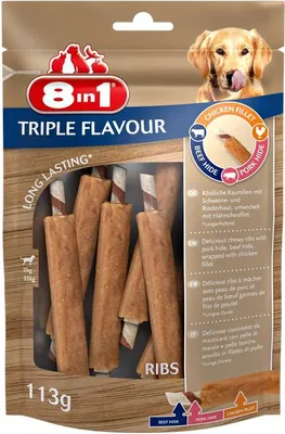 Obrázek produktu pro Pochoutka 8in1 Triple Flavour ribs (6ks)
