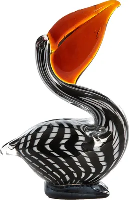 Produktbild von Light & Living - Ornament PELIKAN - 13x7x19cm - Schwarz
