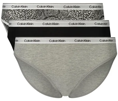 Produktbild von CALVIN KLEIN DAMEN-Slips GRAU