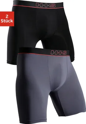 Produktbild von H.I.S. Funktionsboxer 2 -teilig grau, schwarz Größe XXXL