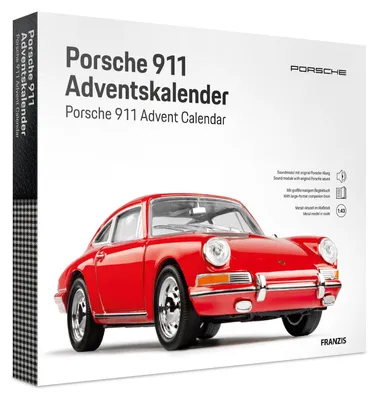 Imagen del producto de Franzis Verlag, Kit de montaje del Porsche 911, escala 1:43, Porsche 911, unisex, metal, a partir de 14 años