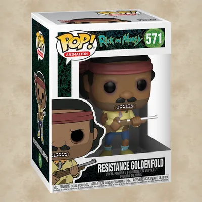 Immagine prodotto di FUNKO POP! - Animazione - Rick e Morty Resistenza Goldenfold #571
