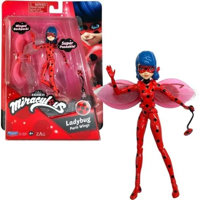 Produktbild von Bandai Miraculous Ladybug Spielfigur 12 cm mit Zubehör