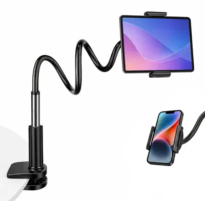 Produktbild von Flexibler Tablet-Halter mit Schwanenhals für Bett und Schreibtisch