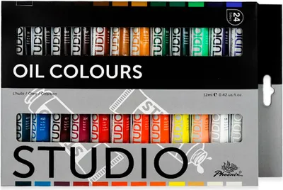 Produktbild von PHOENIX Ölfarben Set 24x12ml