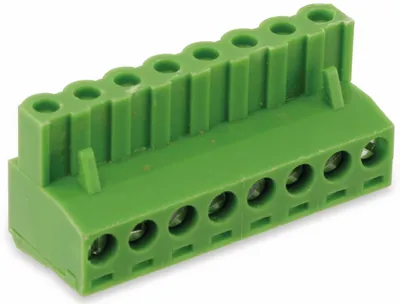 Zdjęcie produktu dla Listwa zaciskowa PCB, 8-stykowa, RM5.08 mm, 10A