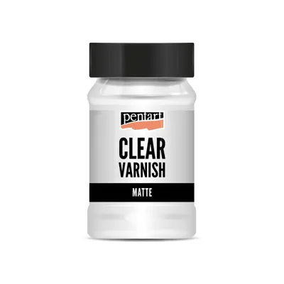 Obrázek produktu pro PENTART rozpouštědlový bezbarvý lak, matný, 100 ml