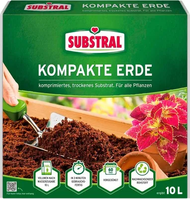 Produktbild von Substral Kompakt Blumenerde 10.0 l