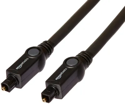Obrázek produktu pro AmazonBasics TOSCL3_15, Toslink, Samec, Toslink, Samec, 4,5 m, Černá