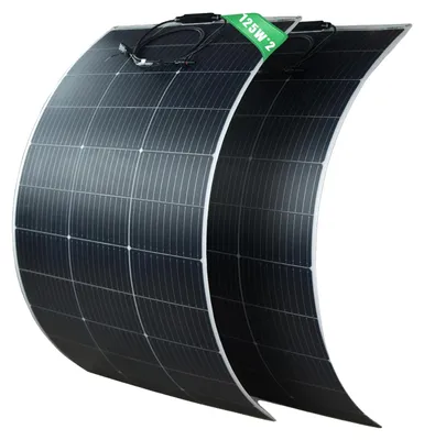 Obrázok produktu pre Solárne panely, flexibilný dizajn, vysoká účinnosť, 2 kusy, 125 W
