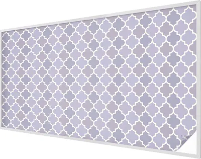 Zdjęcie produktu dla Folia witrażowa - 116x200 cm - wzór witrażowy - nieprzezroczysta dekoracyjna folia do ochrony prywatności - samoprzylepna, ochrona przed promieniowaniem UV - wzory geometryczne