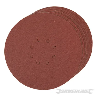 Immagine prodotto di Silverline 273151 Dischi abrasivi perforati autoadesivi 225 mm, 10 pz