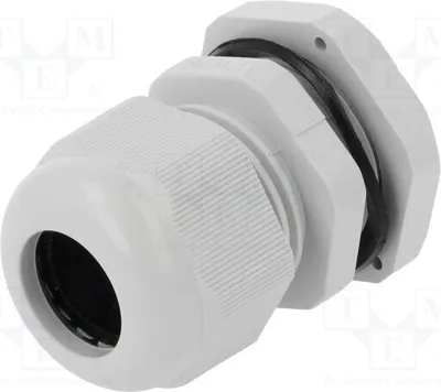 Produktbild von 5x Kabelverschraubung  IP67 grau D.3074 n Mat: