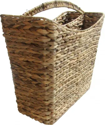 Produktbild von Zeitungsständer Ständer  Zeitschriften Organizer Halter Wasserhyazinthe Natur SKY