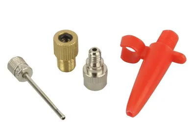 Immagine prodotto di FISCHER  85618 FISCHER Fahrrad-Luftpumpen-Adapter-Set, 4-teilig