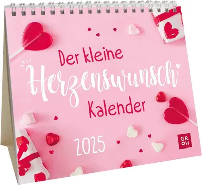 Produktbild von Mini-Kalender 2025: Der kleine Herzenswunschkalender