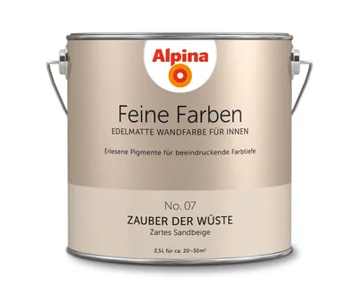 Produktbild von 2,5L ALPINA Feine Farben Zauber der Wüste No.07