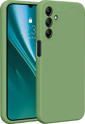 Produktbild von Etteri Silikonhülle für Samsung Galaxy A15 4G / A15 5G Cover Handyhüllen hellgrün