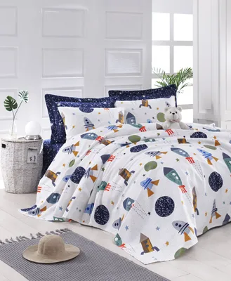 Produktbild von L'Essentiel Linge de Maison, Spacex- MJR1527, Dunkelblau, Bettwäschen, 100% BAUMWOLLE