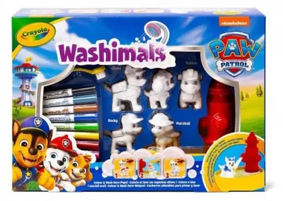 Obrázek produktu pro Crayola - Washimals Pets Paw Patrol Set 5x