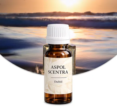 Produktbild von Aspol Scentra Aqua D' Gio UFIGREEN Duftöl für Kerzen 10 ml, KI-generiertes Bild