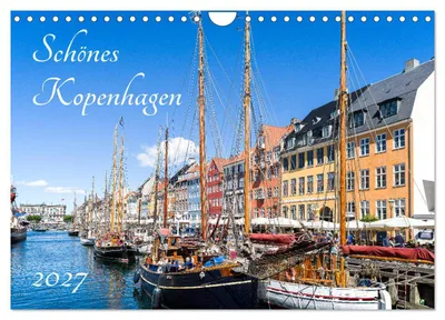 Produktbild von Schönes Kopenhagen (Wandkalender 2027 DIN A4 quer), CALVENDO Monatskalender