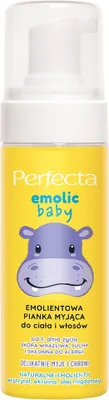 Zdjęcie produktu dla Pianka do mycia ciała i włosów dla dzieci Dax Perfumowany Emolient Baby 160 ml